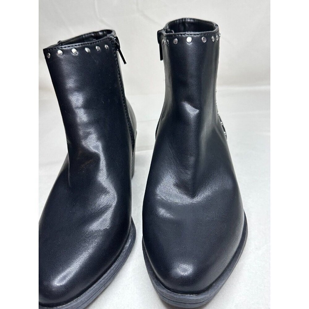 BP by Nordstrom Wylie Black Ankle Boot Size 6 Bootie - Picture 7 of 14